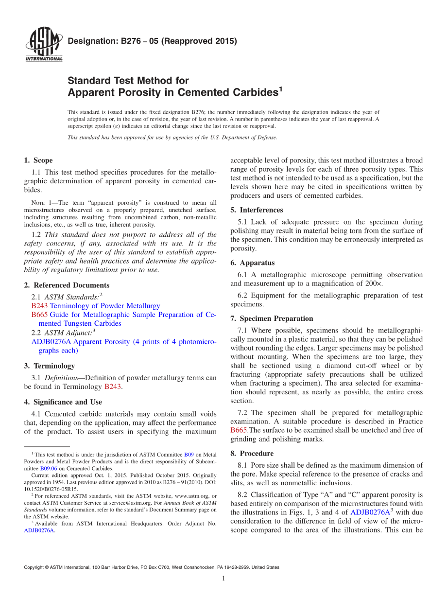 ASTM_B_276_-_05_2015.pdf_第1页