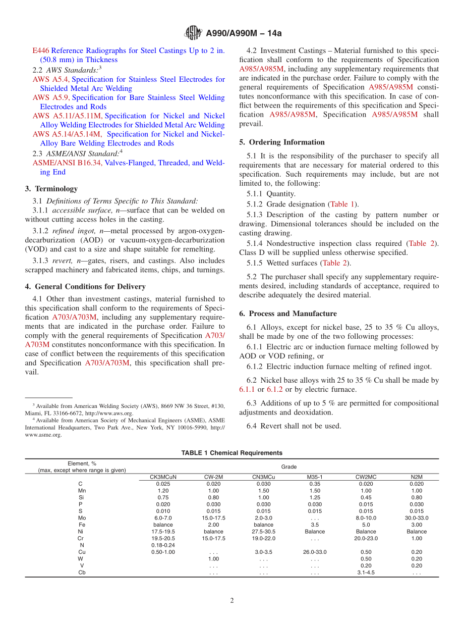 ASTM_A_990_-_A_990M_-_14a.pdf_第2页