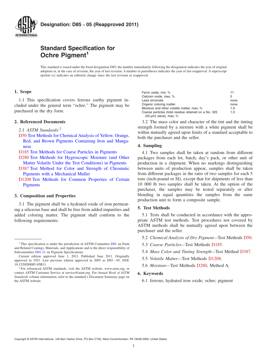 ASTM_D_85_-_05_2011.pdf_第1页