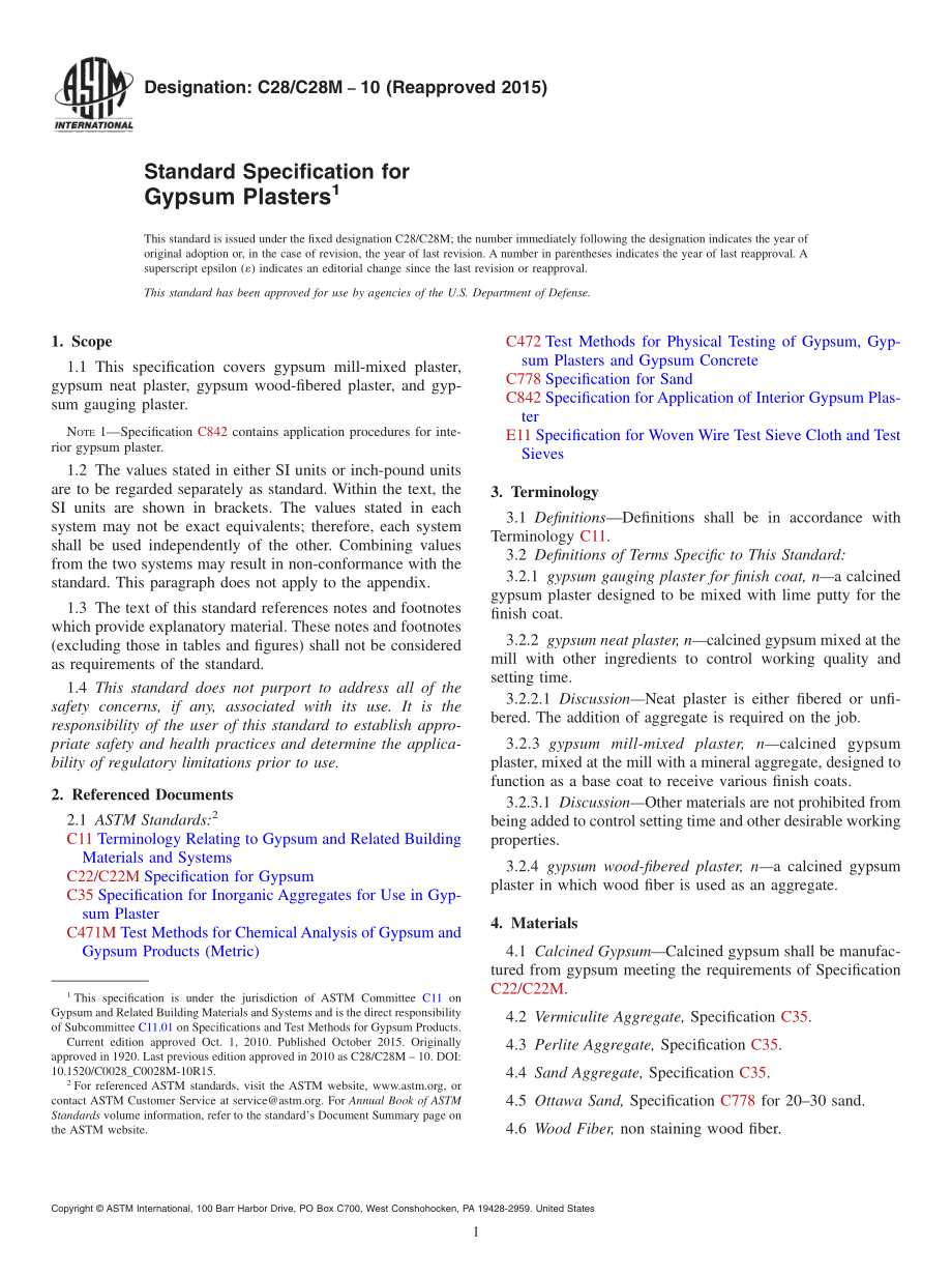 ASTM_C_28_-_C_28M_-_10_2015.pdf_第1页