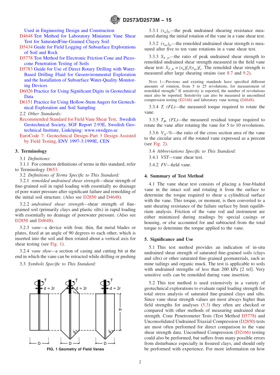 ASTM_D_2573_-_D_2573M_-_15.pdf_第2页