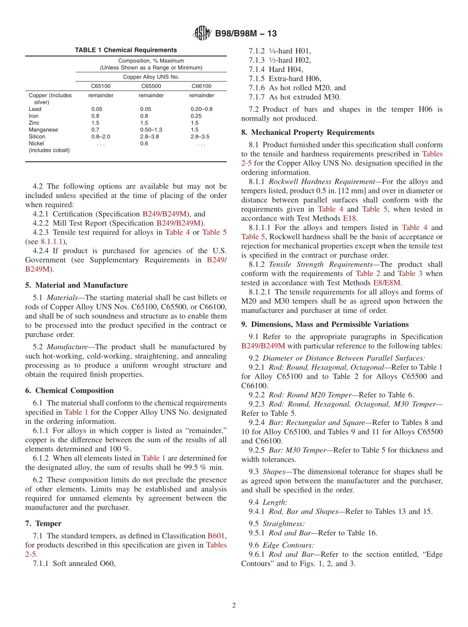 ASTM_B_98_-_B_98M_-_13.pdf_第2页