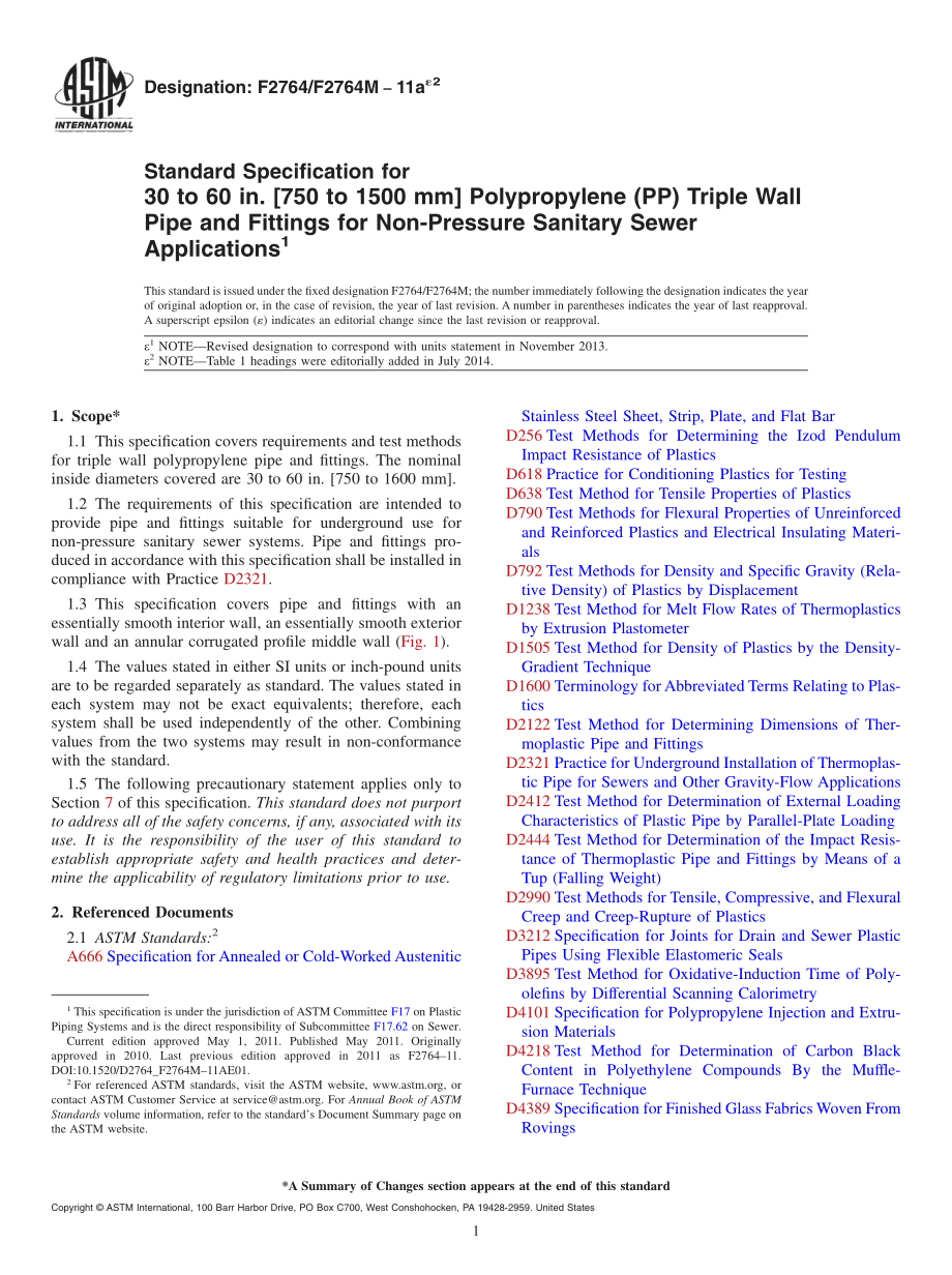 ASTM_F_2764_-_F_2764M_-_11ae2.pdf_第1页