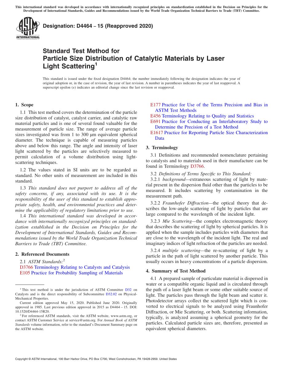 ASTM_D_4464_-_15_2020.pdf_第1页