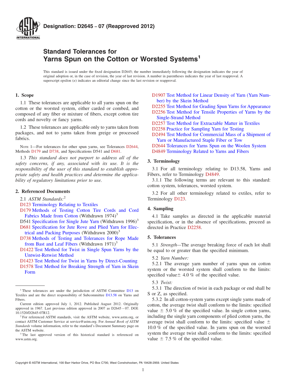 ASTM_D_2645_-_07_2012.pdf_第1页