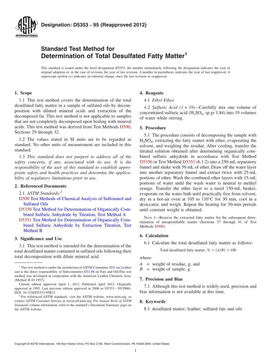 ASTM_D_5353_-_95_2012.pdf_第1页