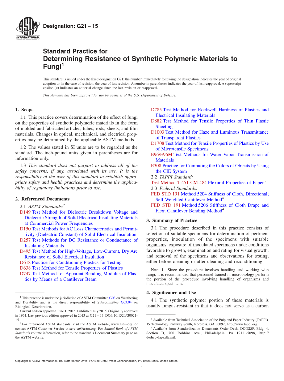 ASTM_G_21_-_15.pdf_第1页