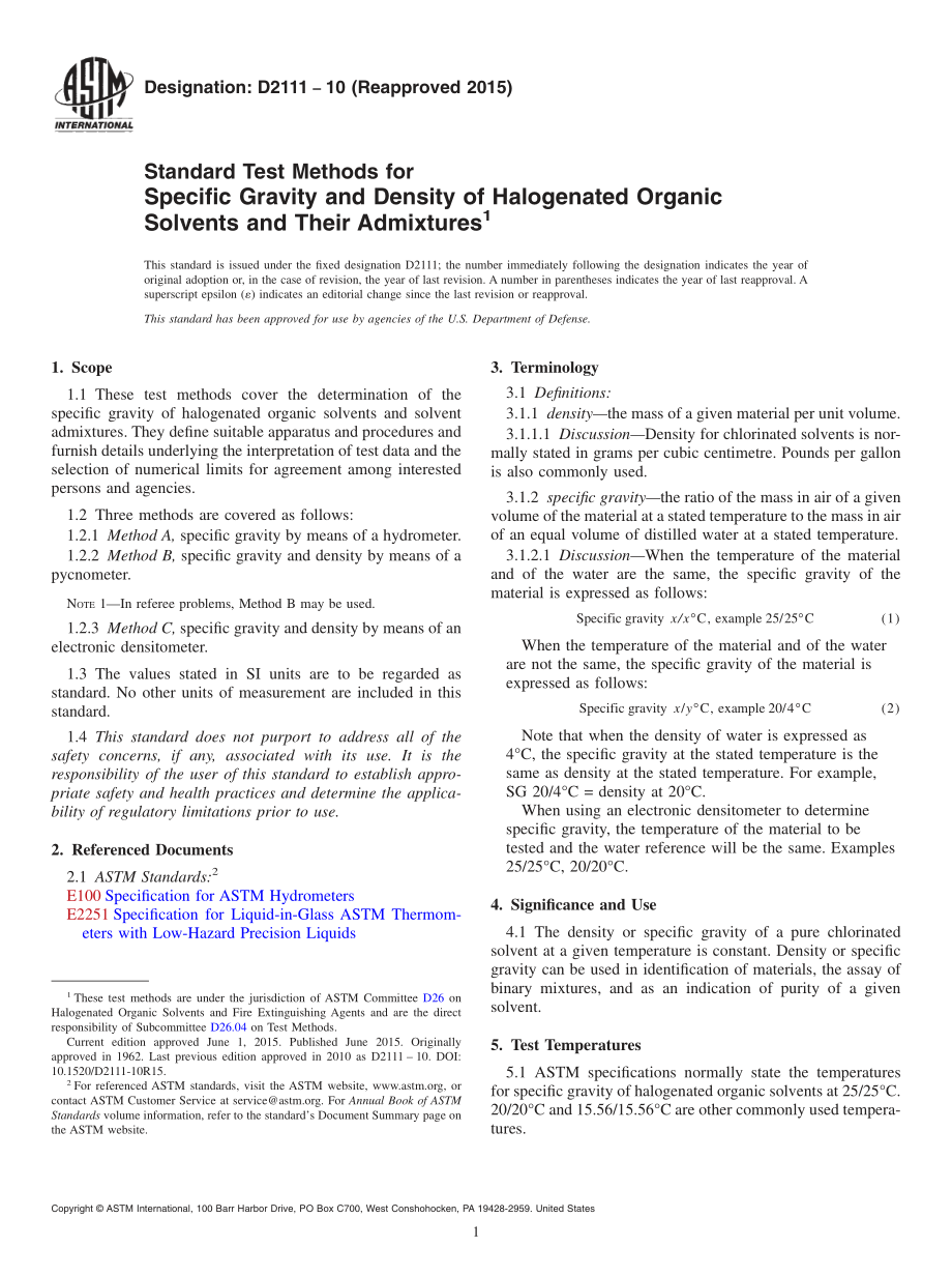 ASTM_D_2111_-_10_2015.pdf_第1页