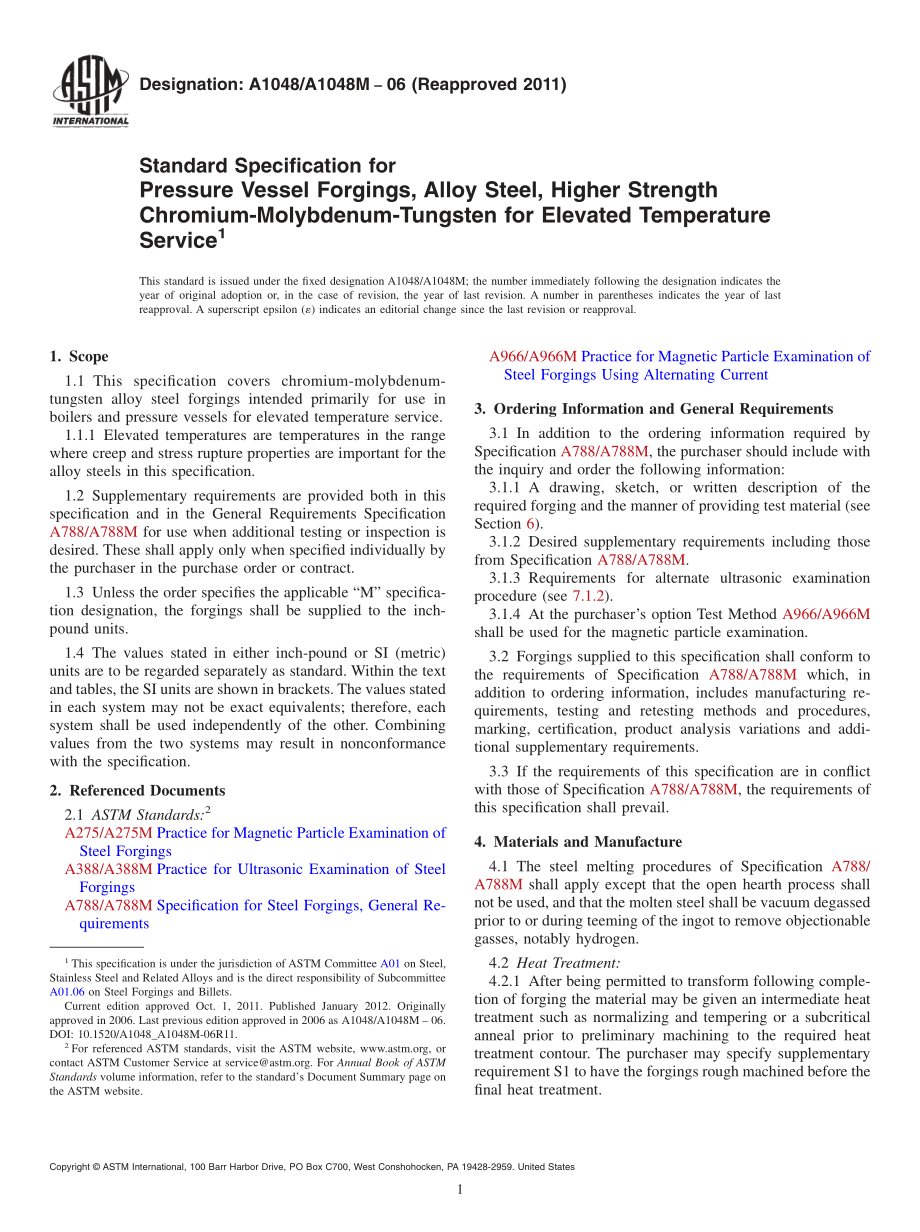 ASTM_A_1048_-_A_1048M_-_06_2011.pdf_第1页