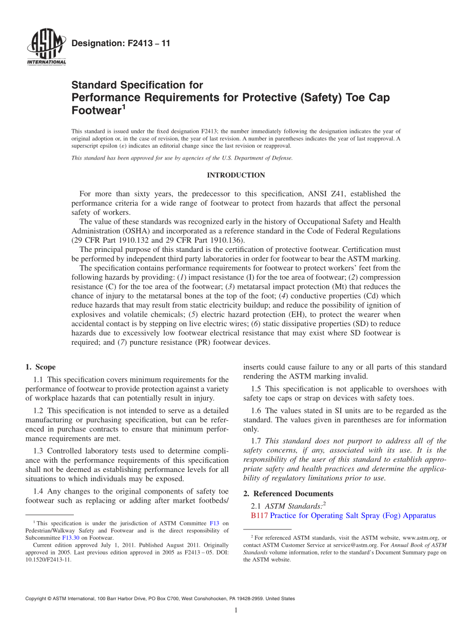 ASTM_F_2413_-_11.pdf_第1页