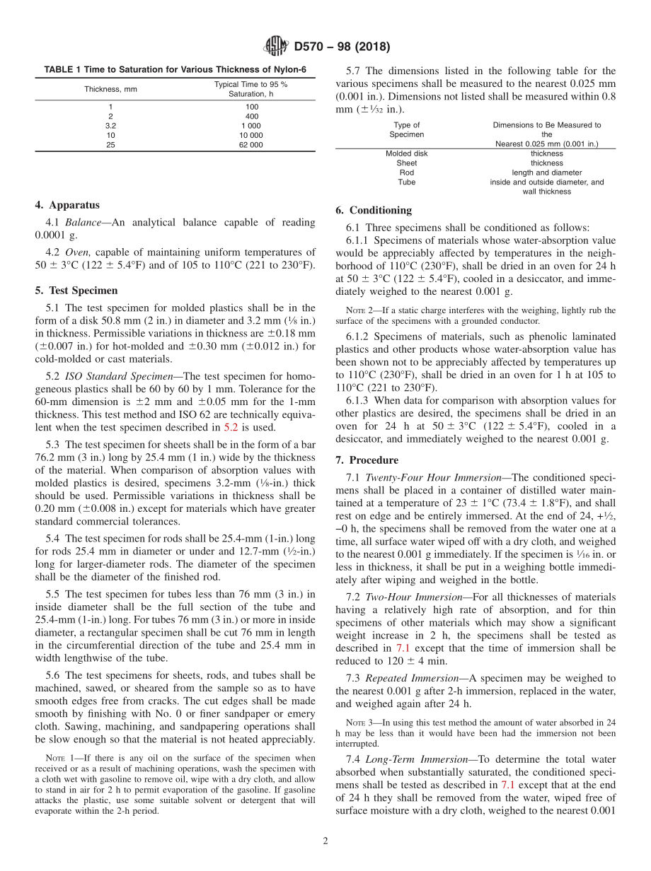 ASTM_D_570_-_98_2018.pdf_第2页