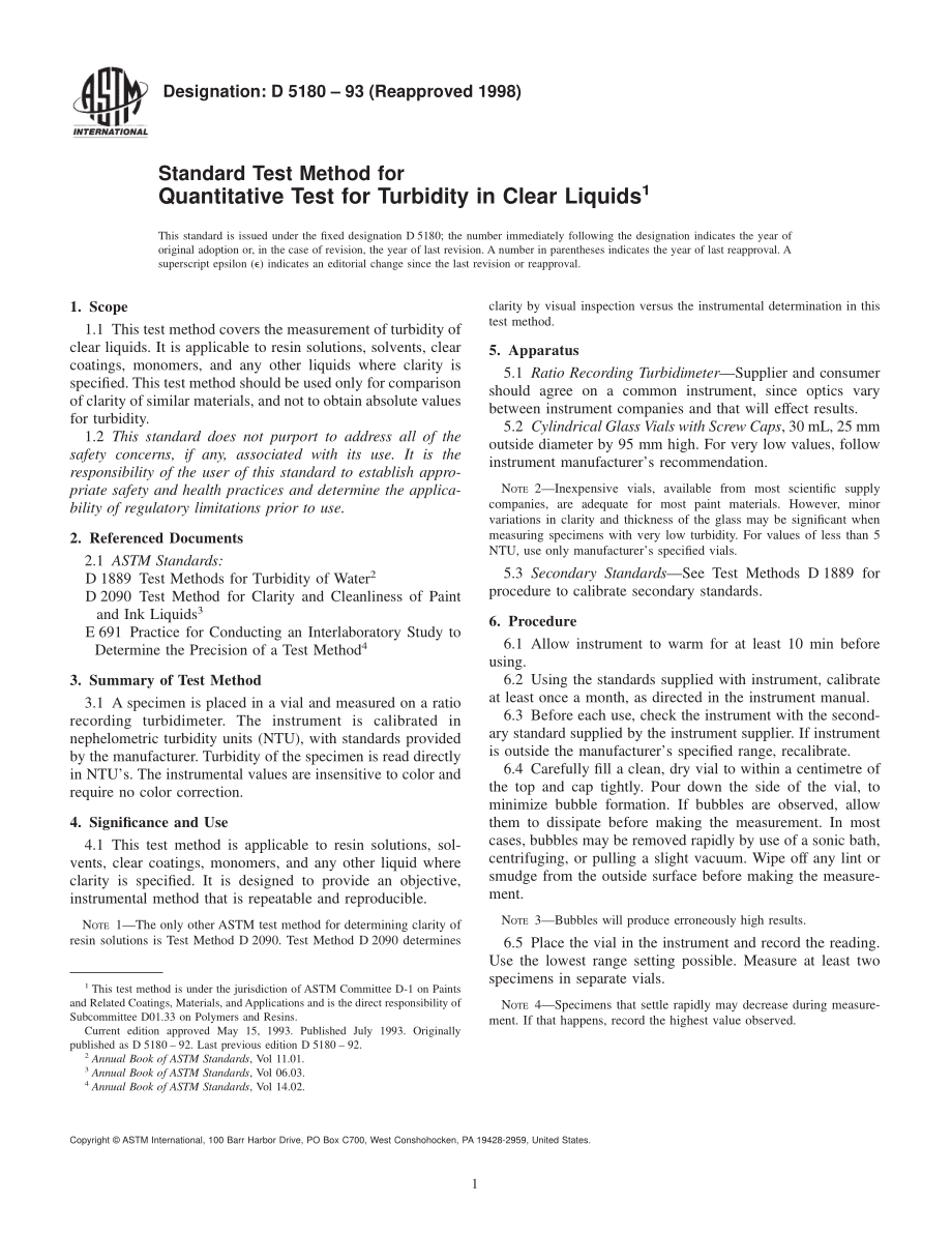 ASTM_D_5180_-_93_1998.pdf_第1页