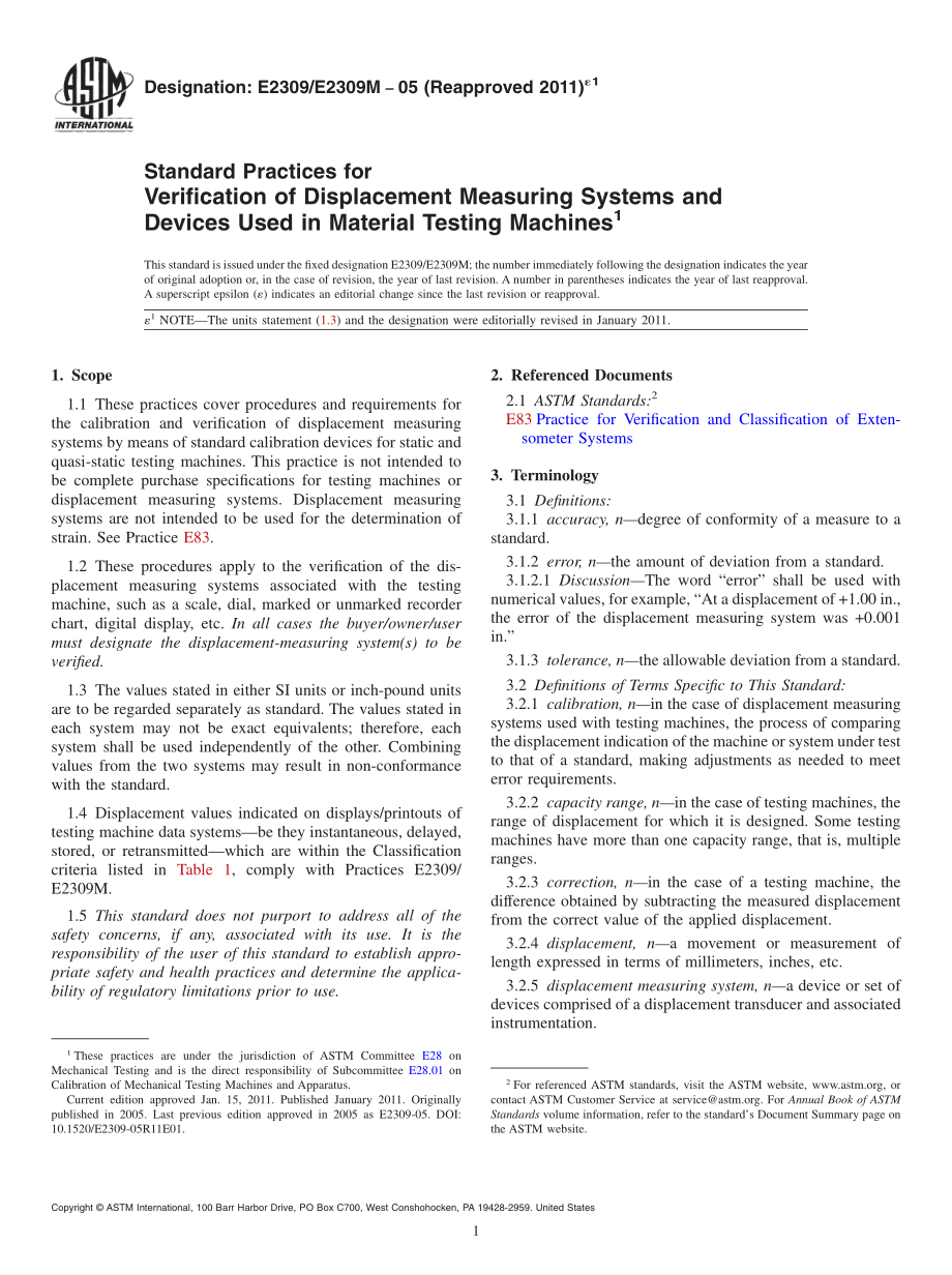 ASTM_E_2309_-_E_2309M_-_05_2011e1.pdf_第1页