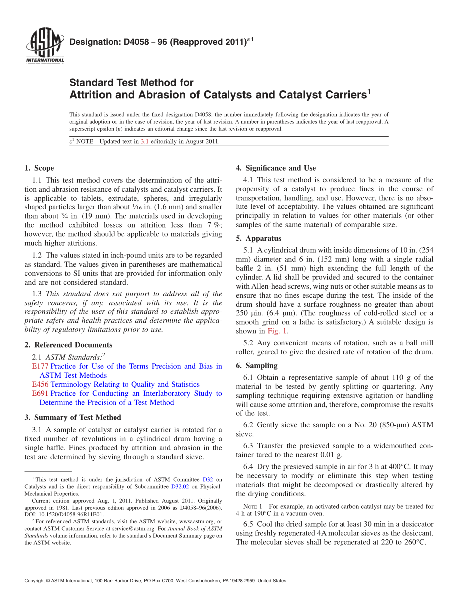 ASTM_D_4058_-_96_2011e1.pdf_第1页