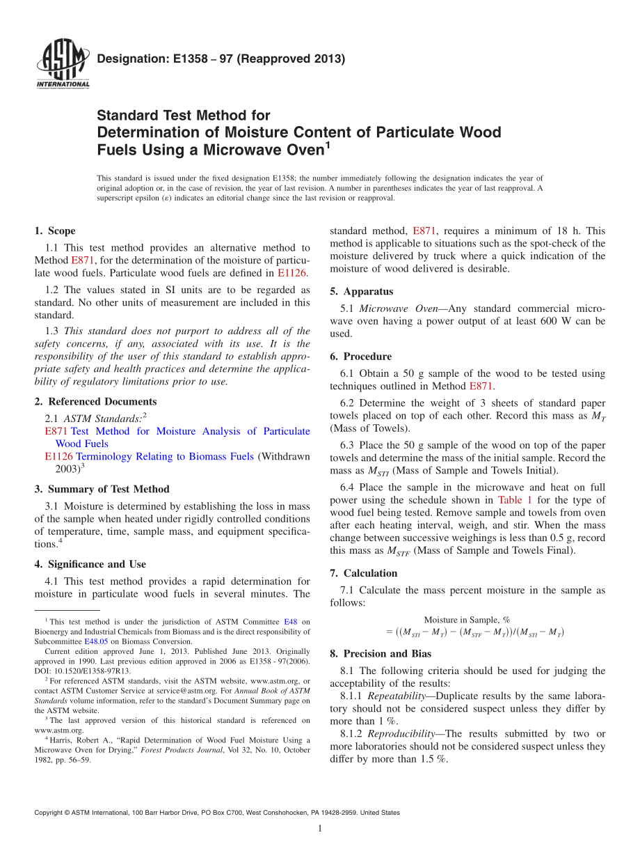 ASTM_E_1358_-_97_2013.pdf_第1页