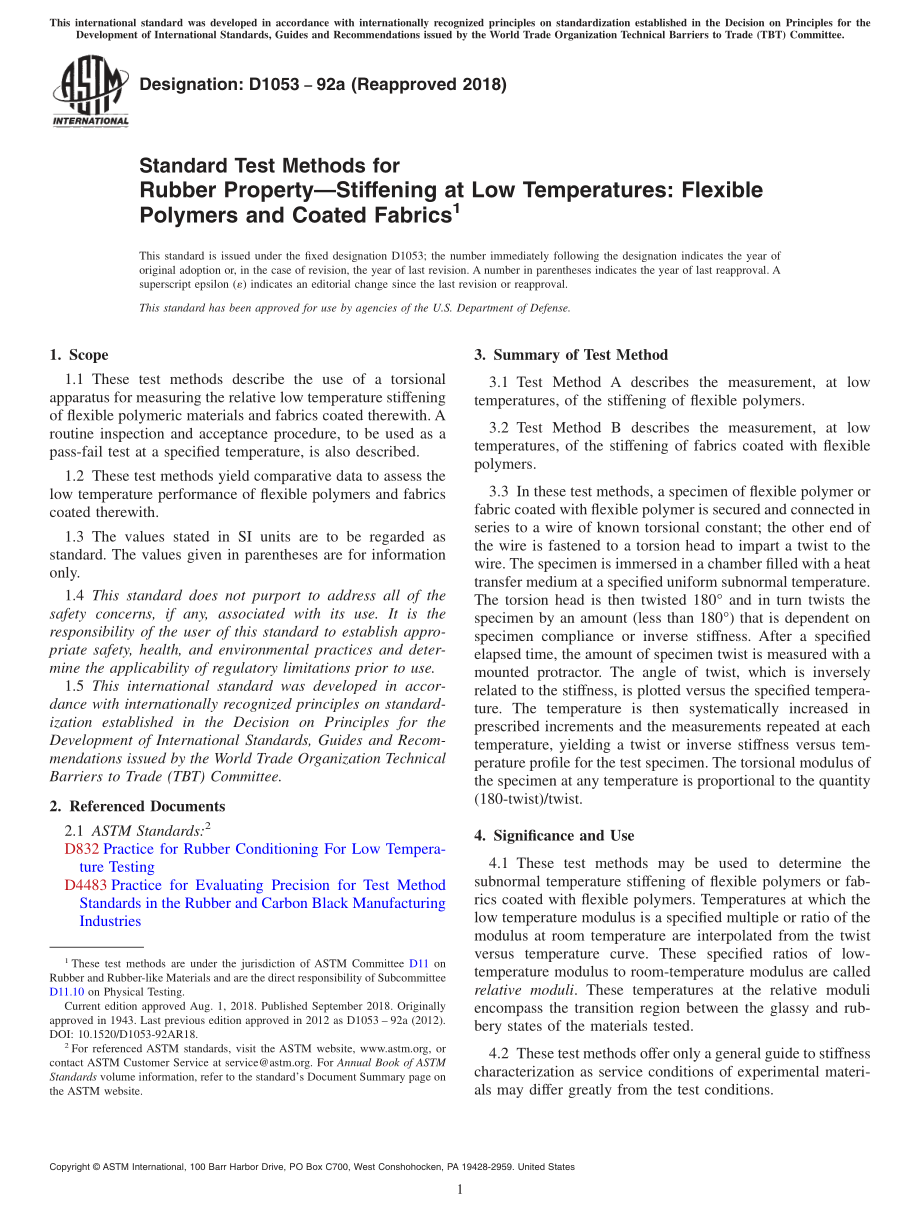 ASTM_D_1053_-_92a_2018.pdf_第1页