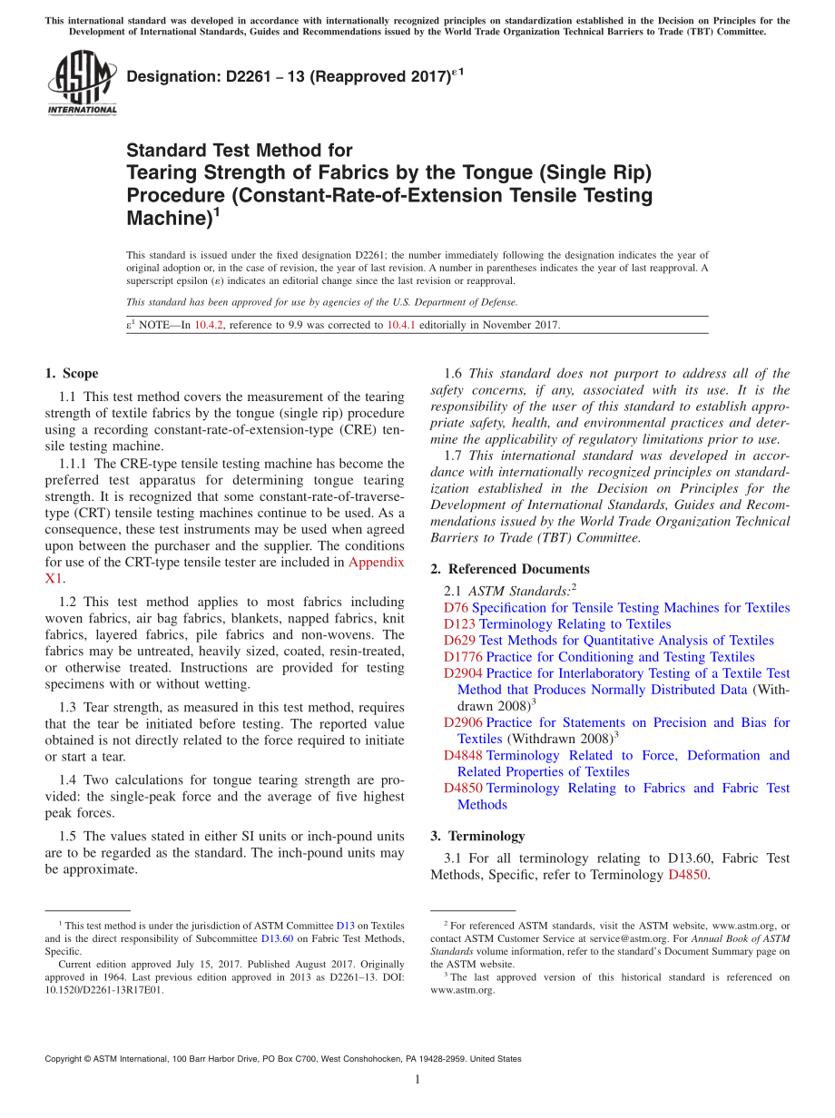 ASTM_D_2261_-_13_2017e1.pdf_第1页