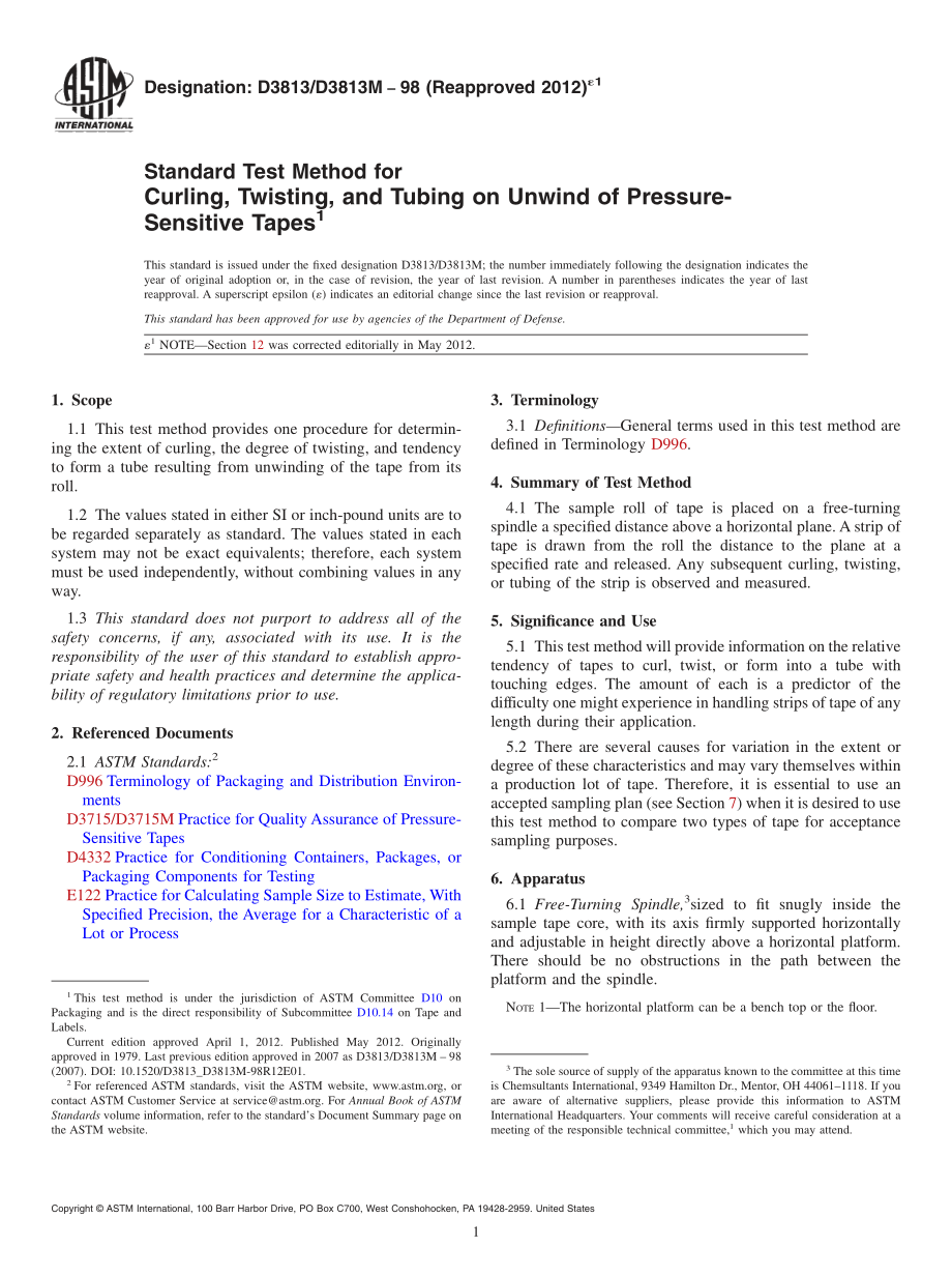 ASTM_D_3813_-_D_3813M_-_98_2012e1.pdf_第1页