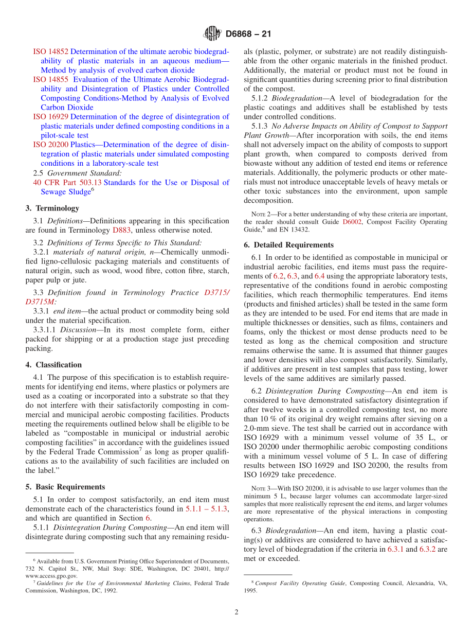 ASTM_D_6868_-_21.pdf_第2页