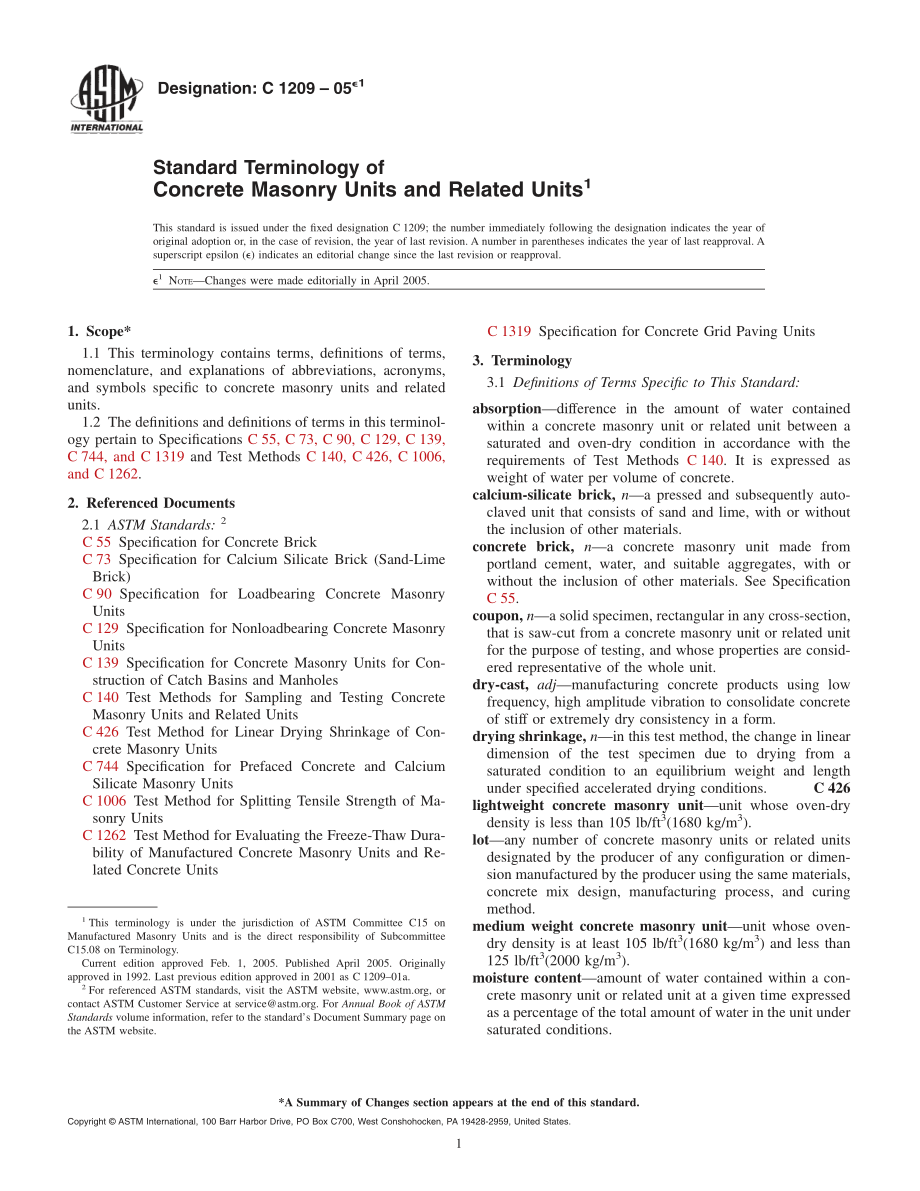 ASTM_C_1209_-_05e1.pdf_第1页