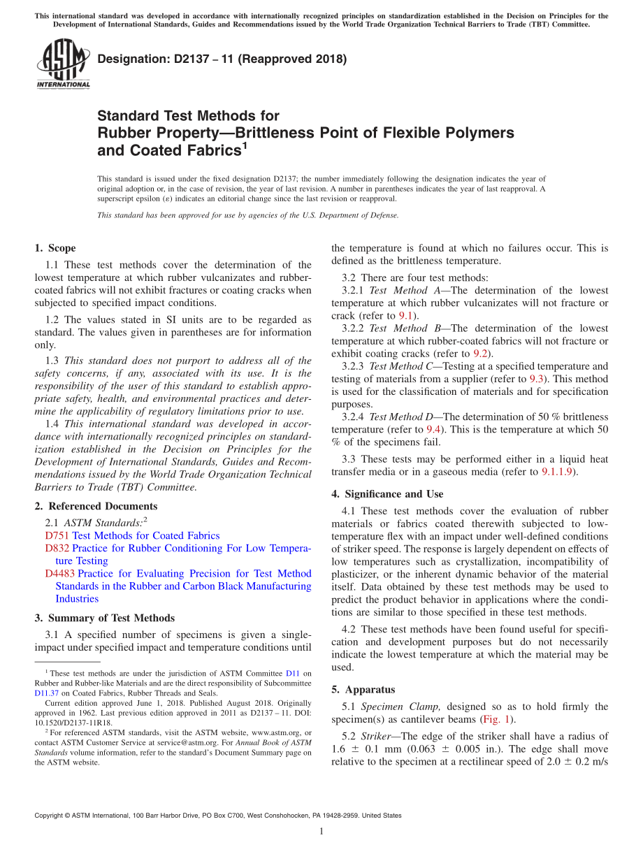 ASTM_D_2137_-_11_2018.pdf_第1页