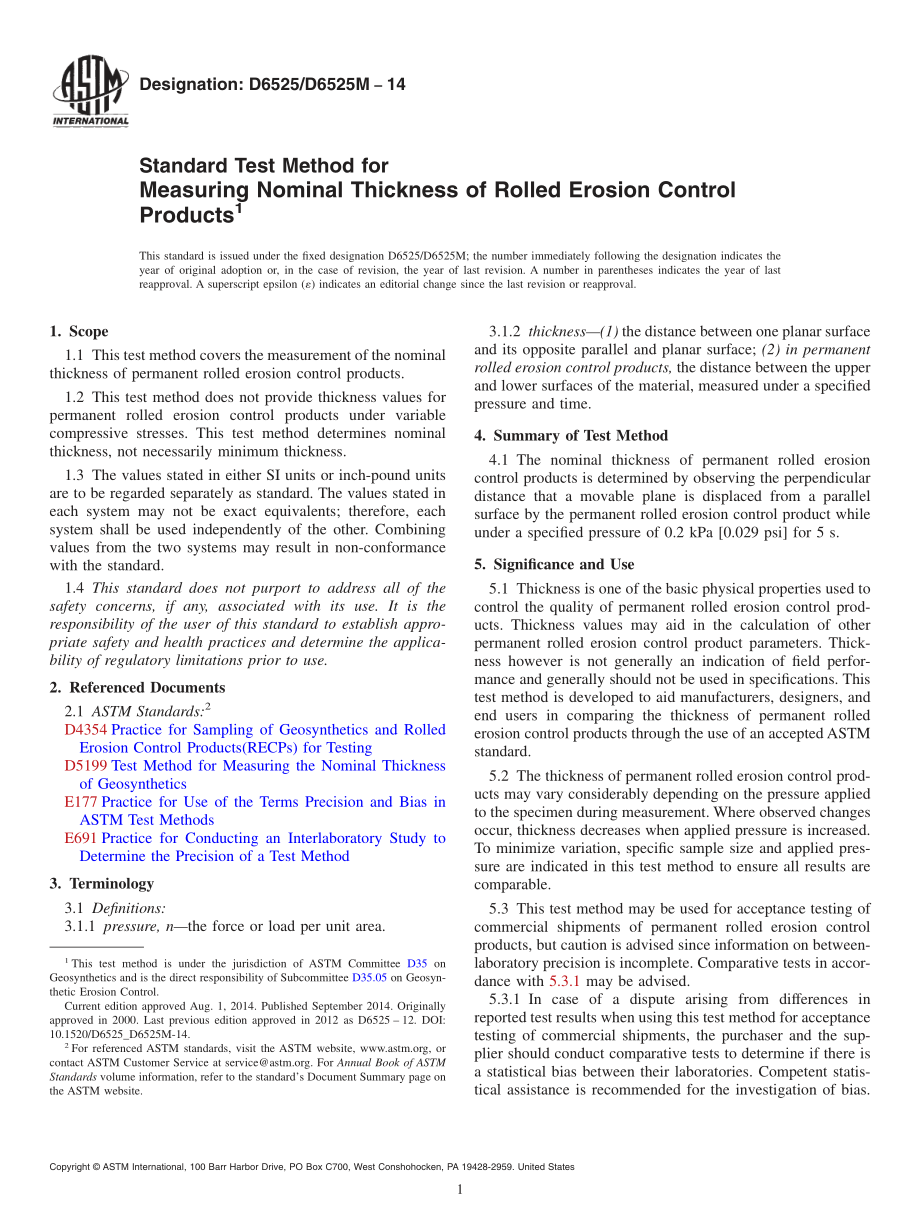 ASTM_D_6525_-_D_6525M_-_14.pdf_第1页