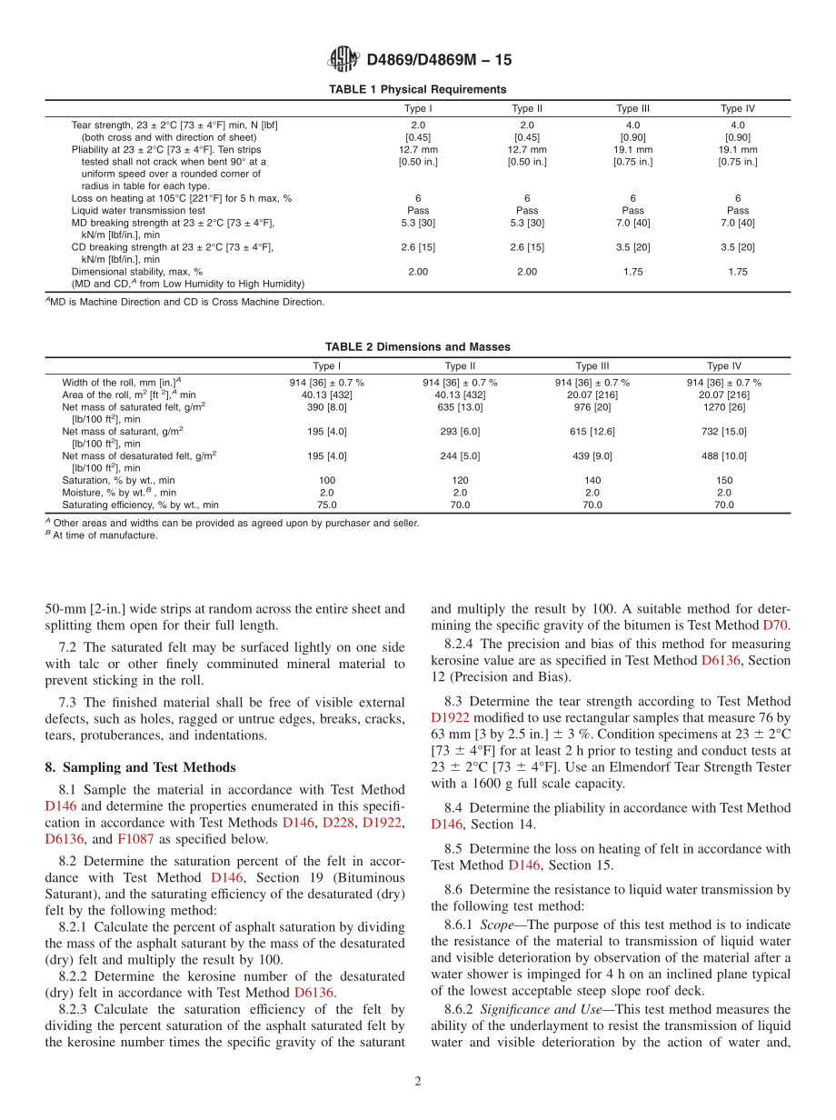 ASTM_D_4869_-_D_4869M_-_15.pdf_第2页