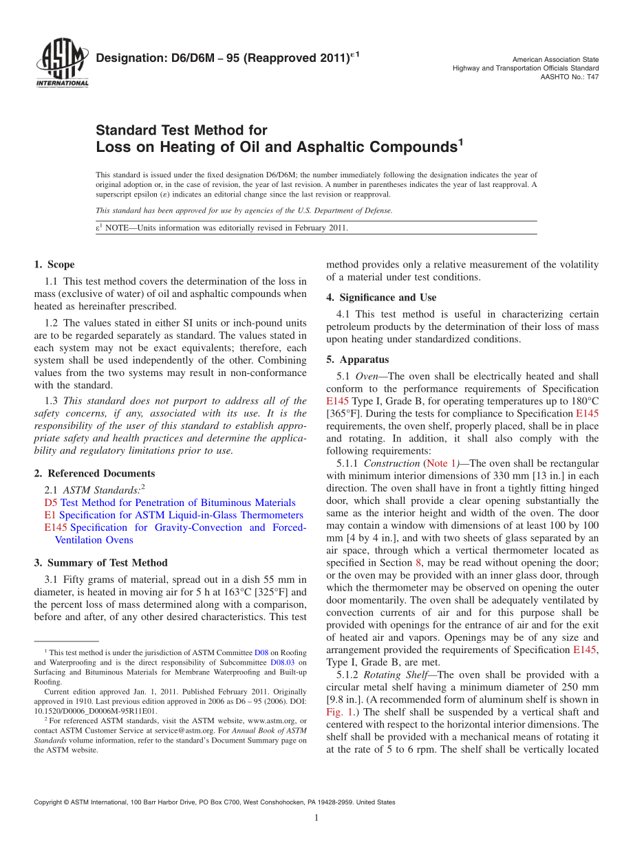 ASTM_D_6_-_D_6M_-_95_2011e1.pdf_第1页