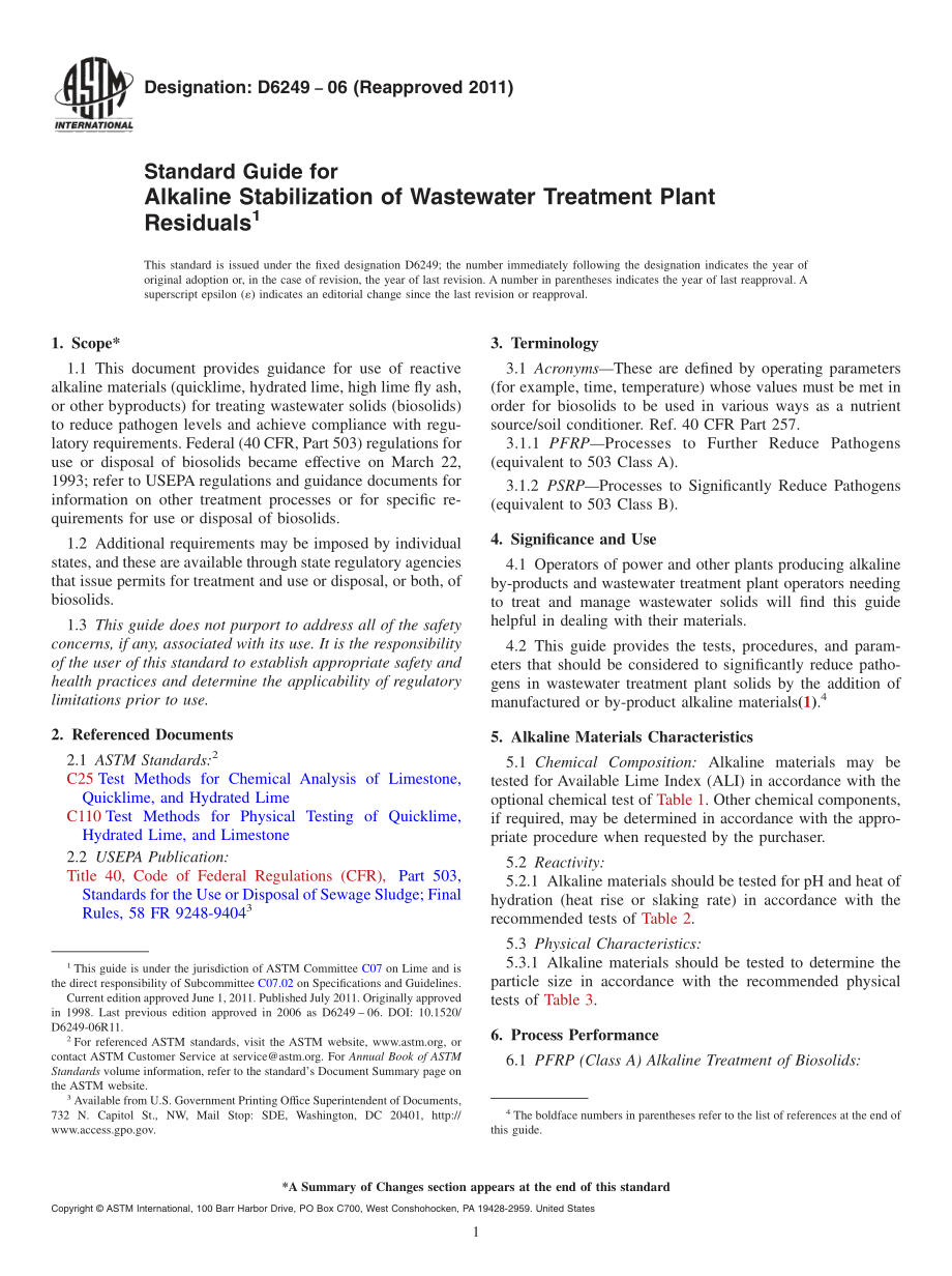 ASTM_D_6249_-_06_2011.pdf_第1页