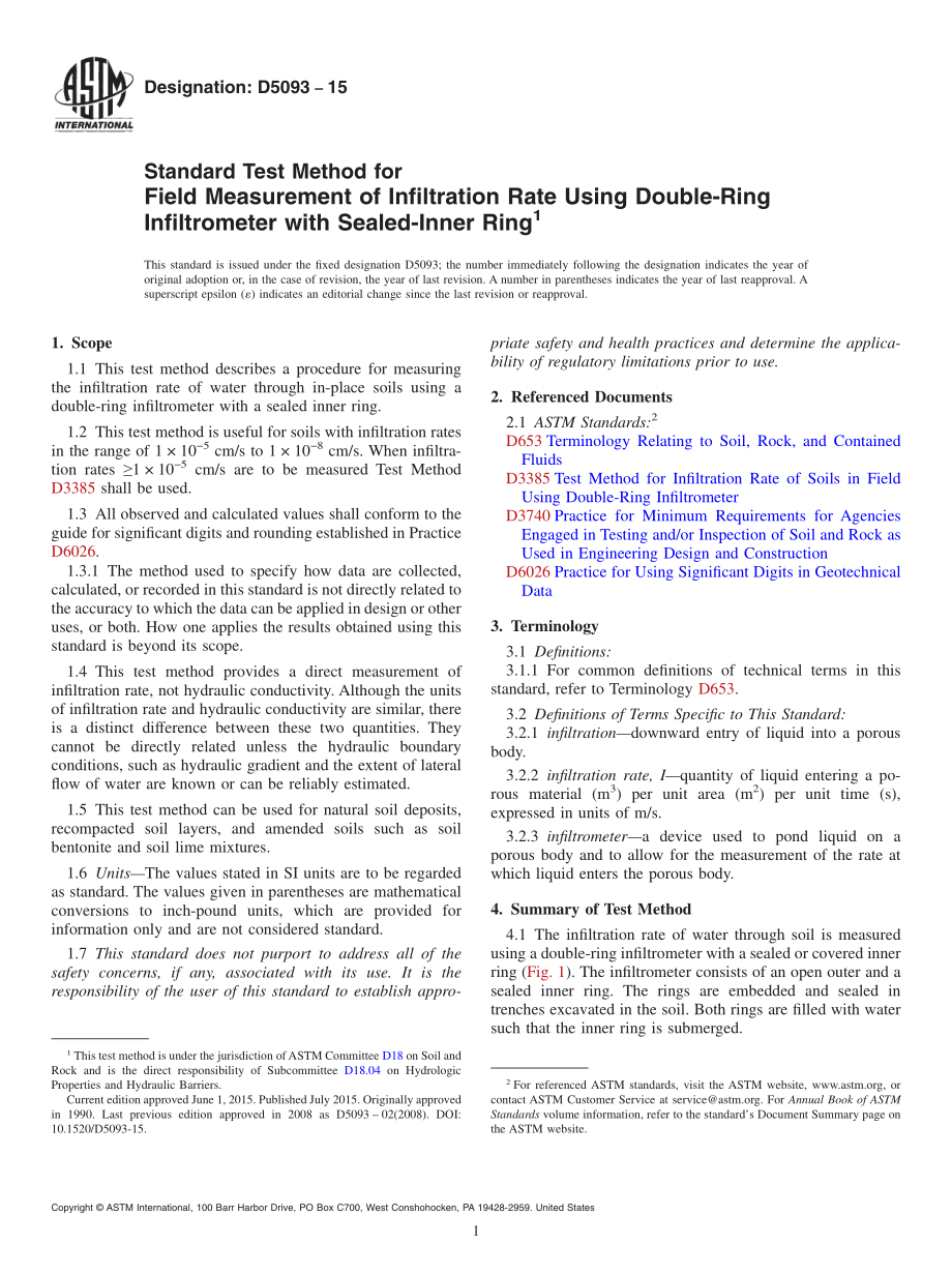 ASTM_D_5093_-_15.pdf_第1页