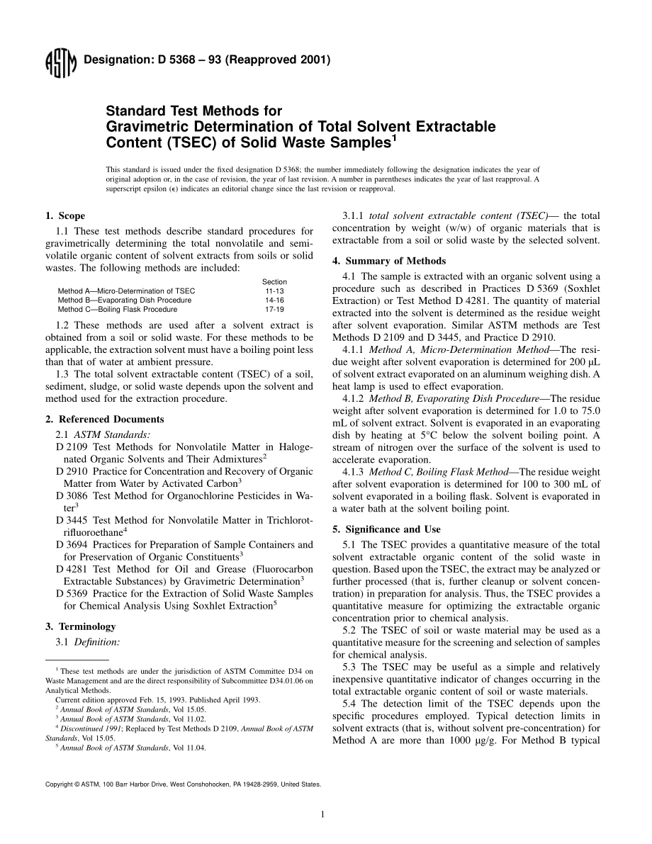 ASTM_D_5368_-_93_2001.pdf_第1页