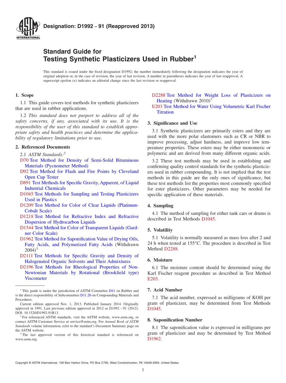 ASTM_D_1992_-_91_2013.pdf_第1页