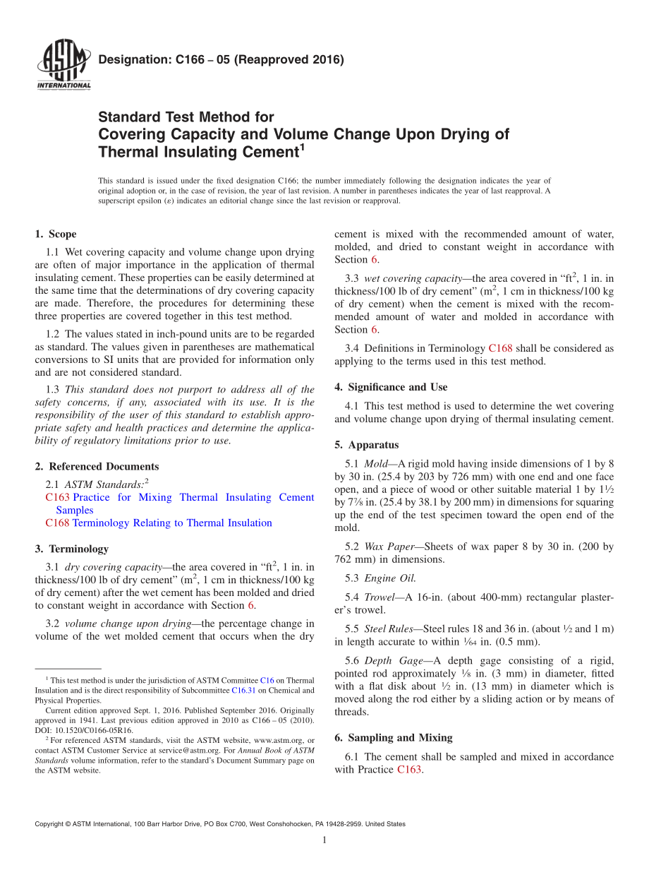 ASTM_C_166_-_05_2016.pdf_第1页