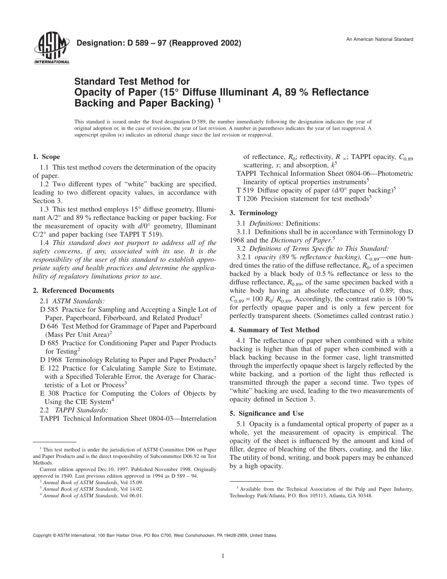 ASTM_D_589_-_97_2002.pdf_第1页