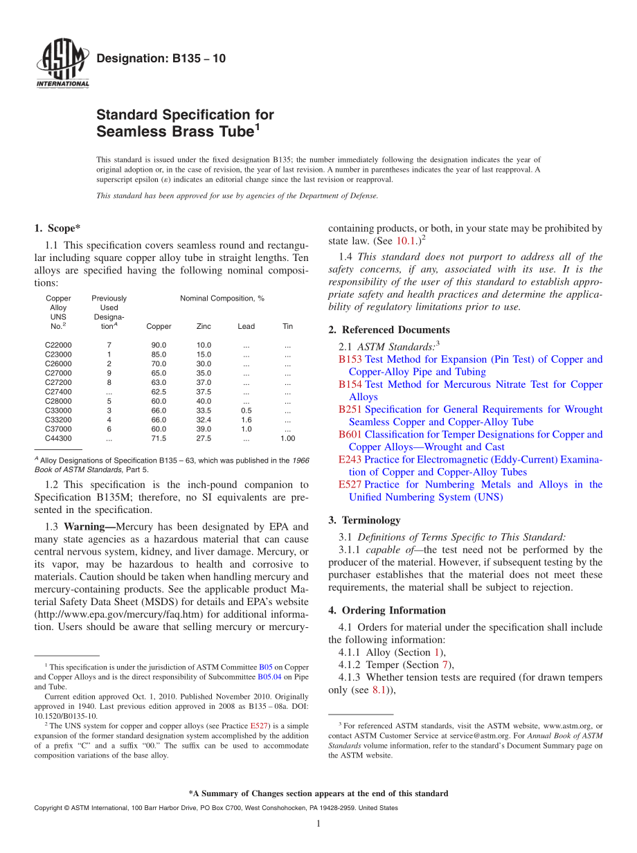 ASTM_B_135_-_10.pdf_第1页