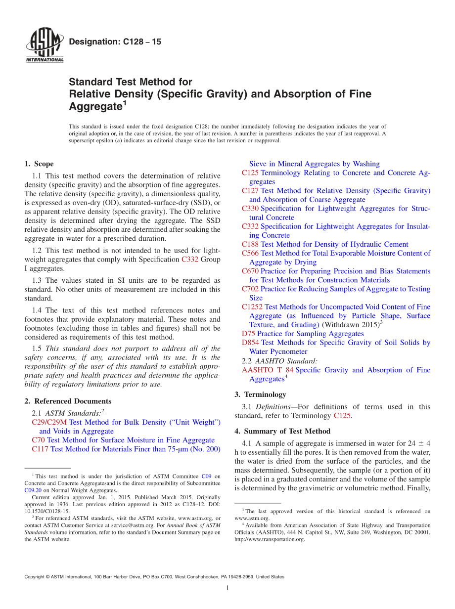 ASTM_C_128_-_15.pdf_第1页