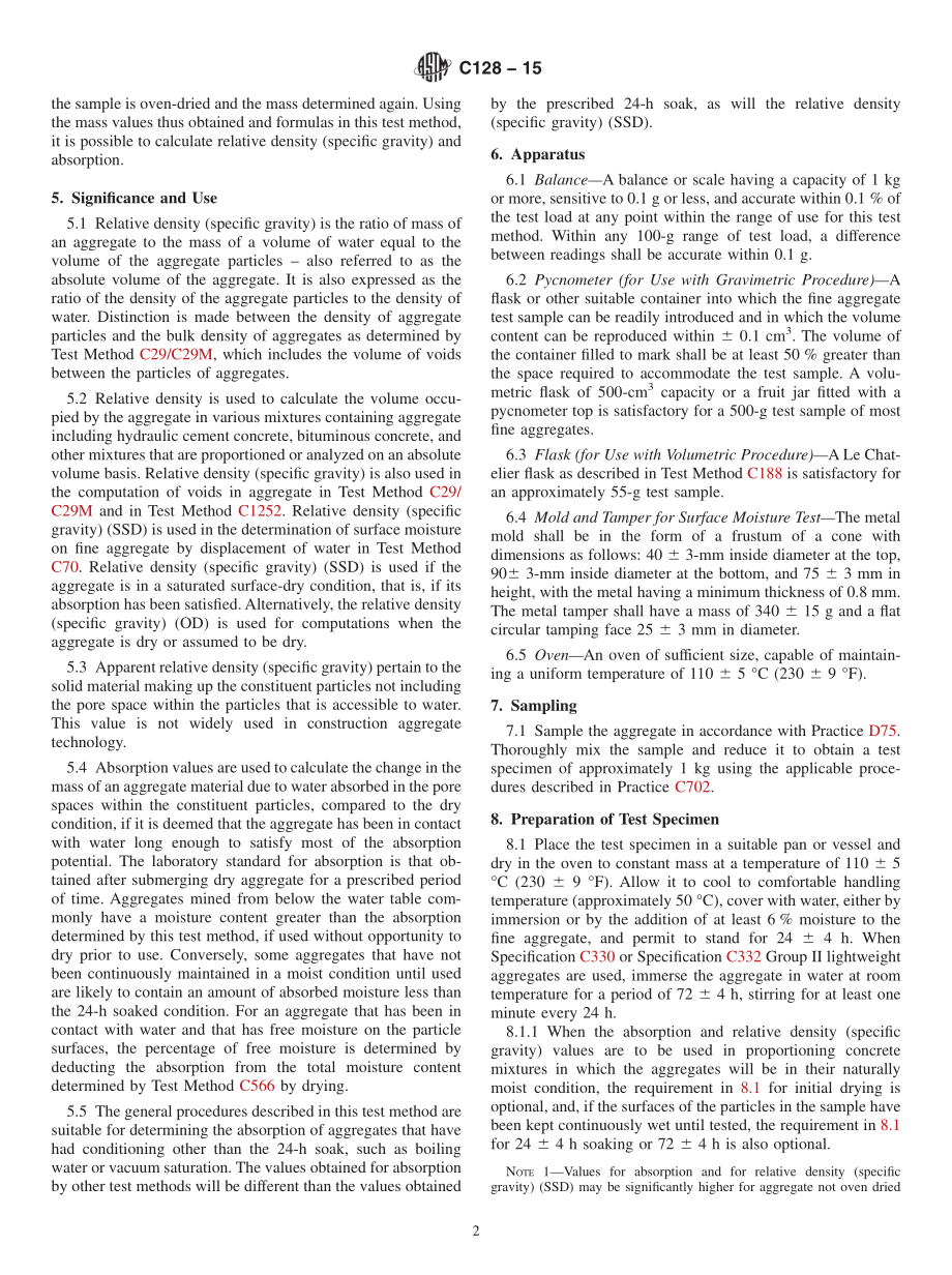 ASTM_C_128_-_15.pdf_第2页