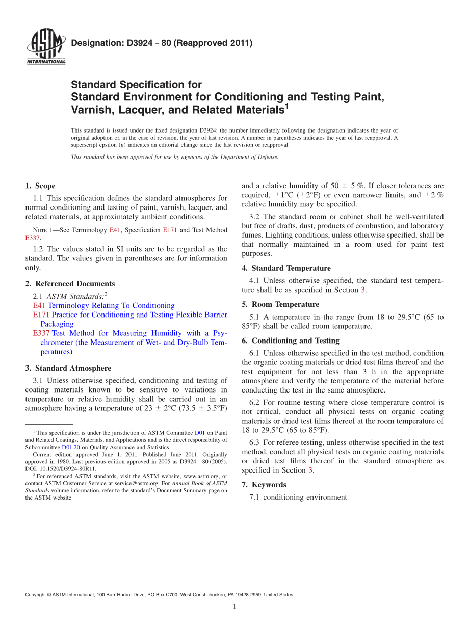 ASTM_D_3924_-_80_2011.pdf_第1页