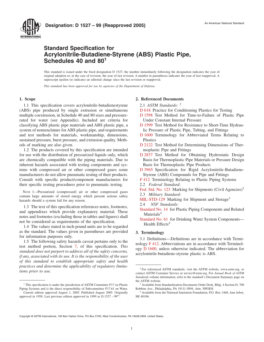 ASTM_D_1527_-_99_2005.pdf_第1页