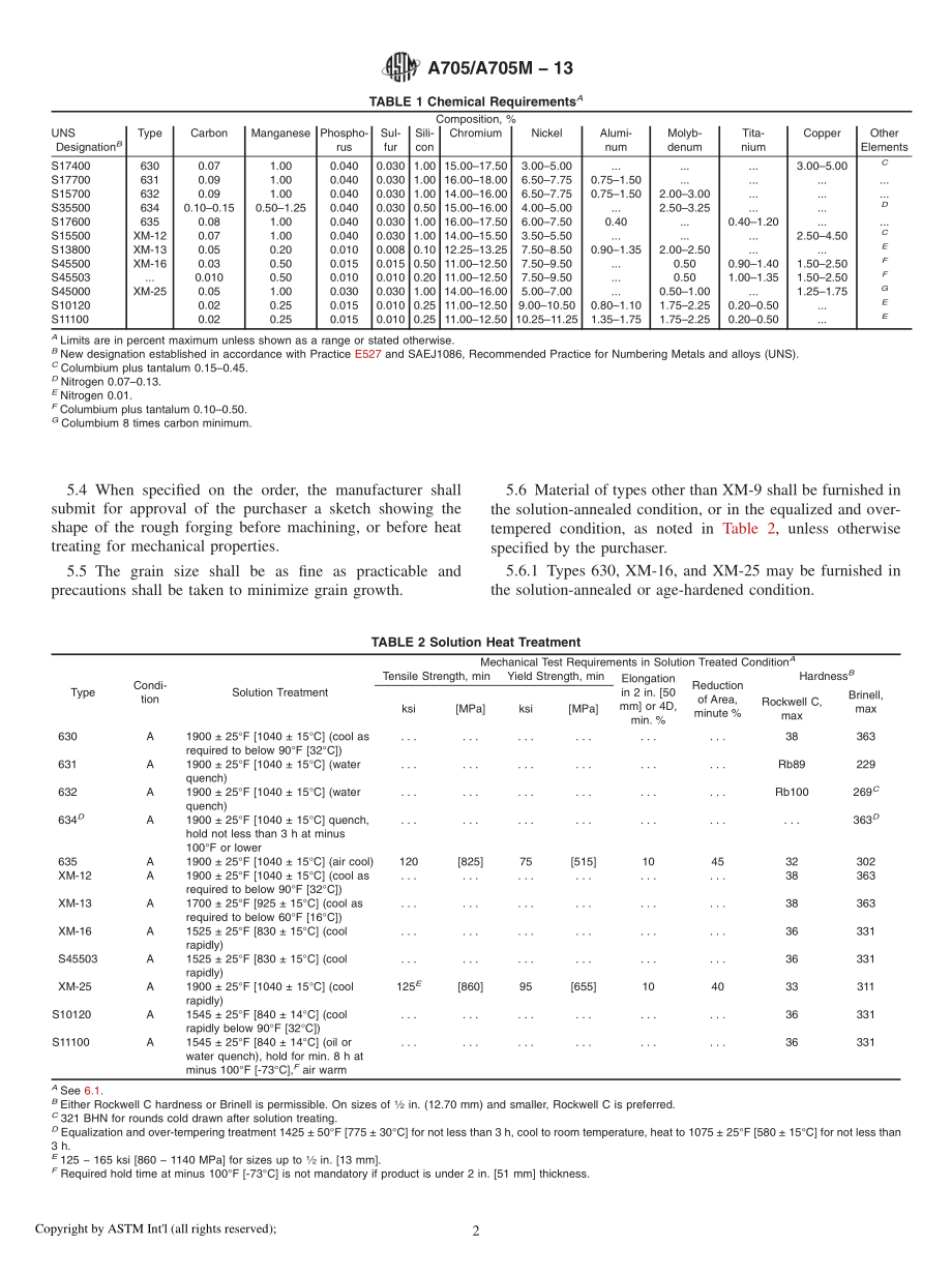 ASTM_A_705_-_A_705M_-_13.pdf_第2页