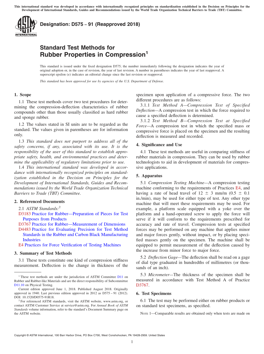 ASTM_D_575_-_91_2018.pdf_第1页