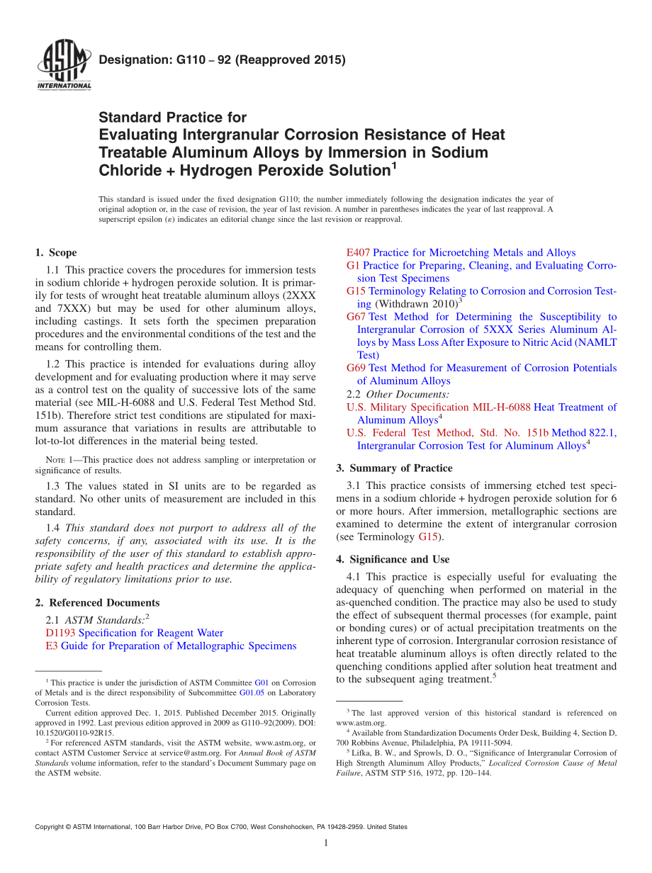 ASTM_G_110_-_92_2015.pdf_第1页