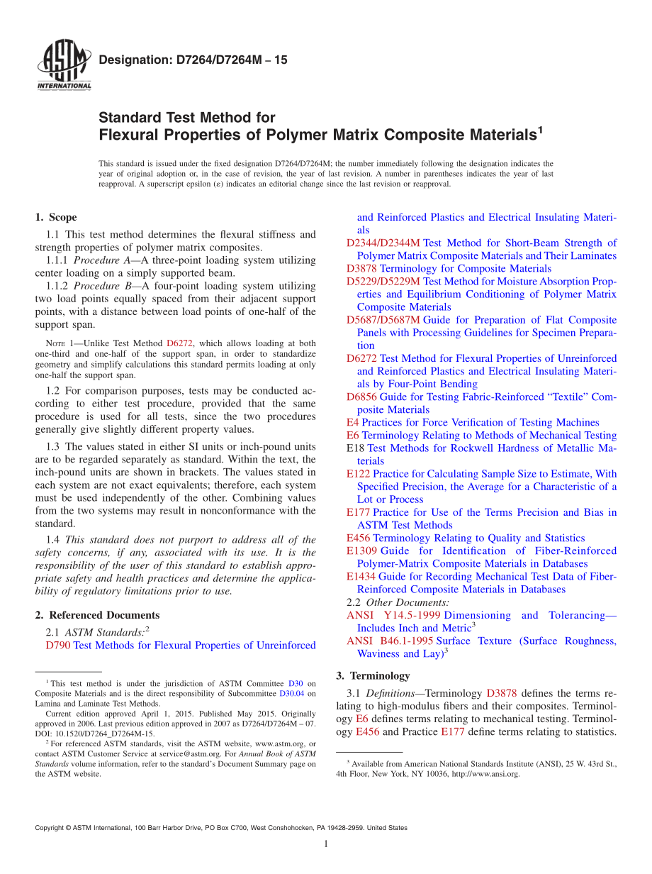 ASTM_D_7264_-_D_7264M_-_15.pdf_第1页