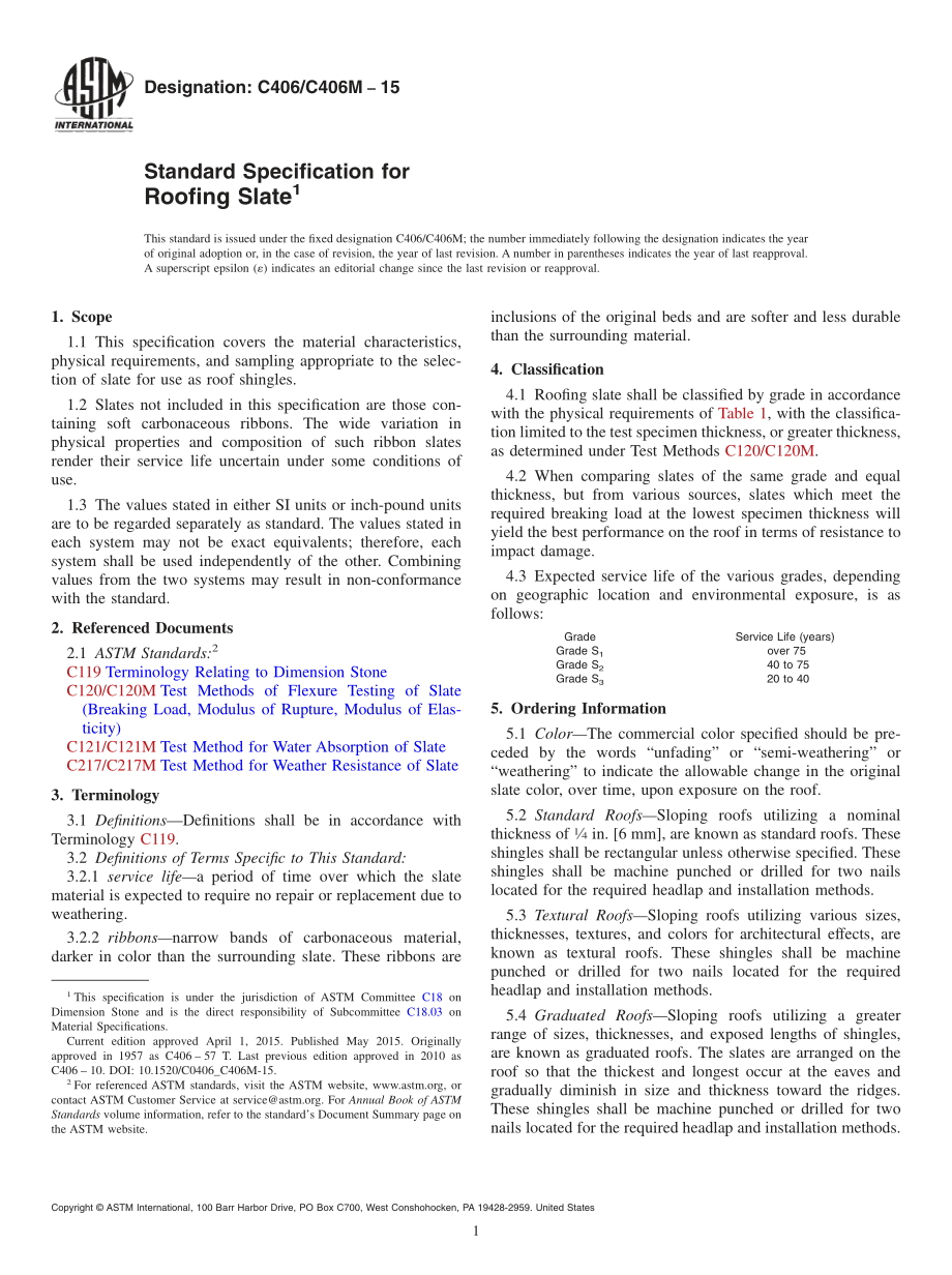 ASTM_C_406_-_C_406M_-_15.pdf_第1页