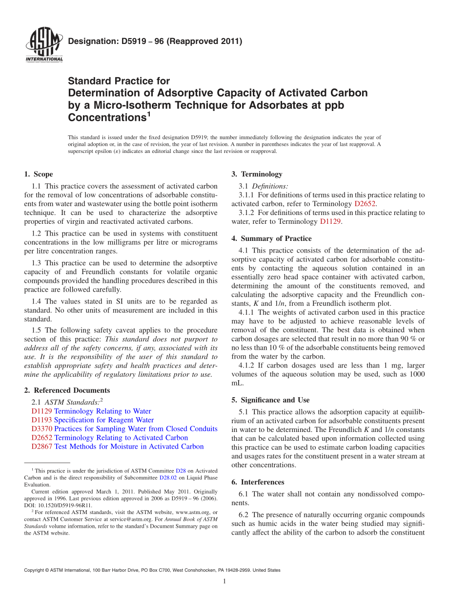 ASTM_D_5919_-_96_2011.pdf_第1页