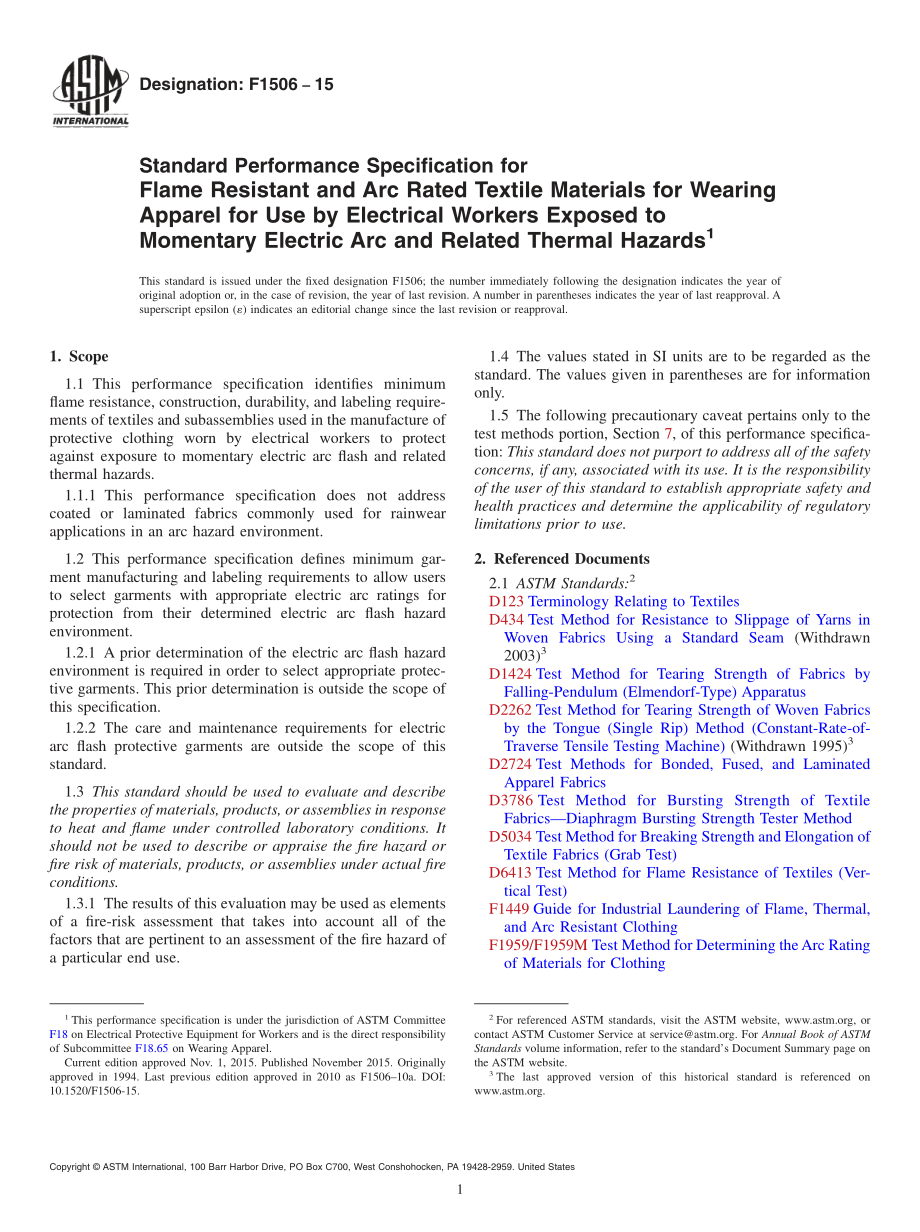 ASTM_F_1506_-_15.pdf_第1页