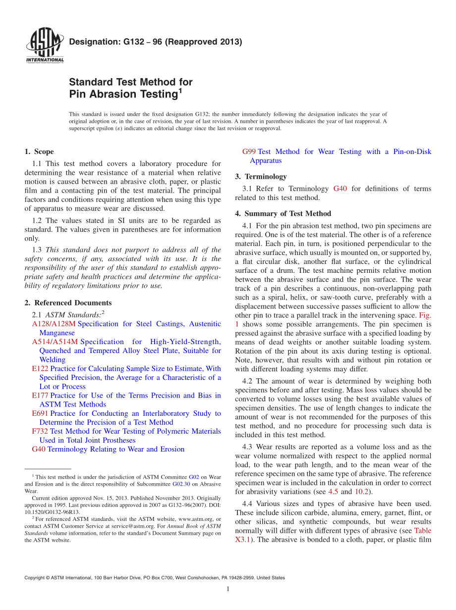 ASTM_G_132_-_96_2013.pdf_第1页