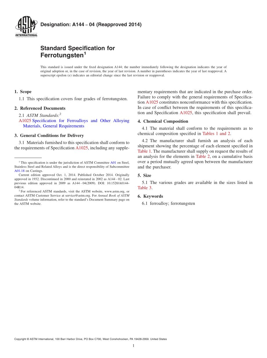 ASTM_A_144_-_04_2014.pdf_第1页