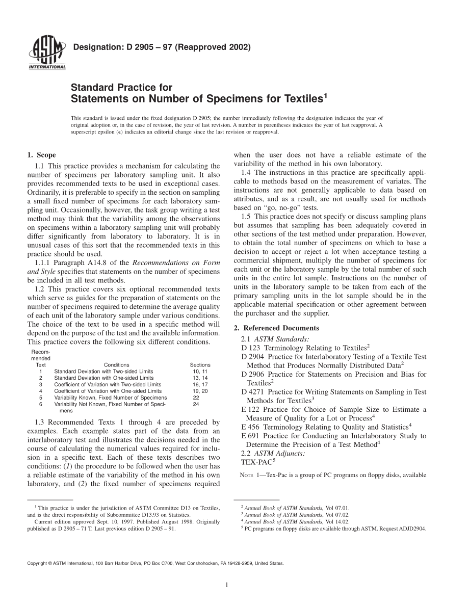 ASTM_D_2905_-_97_2002.pdf_第1页