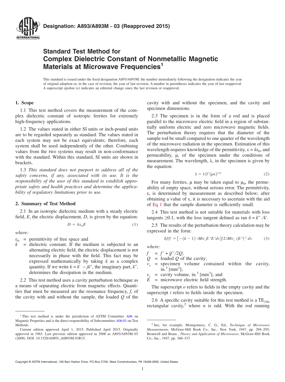 ASTM_A_893_-_A_893M_-_03_2015.pdf_第1页